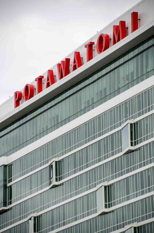 Potawatomi Hotel Curtain Wall