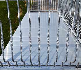 metal railing systems - ornamental