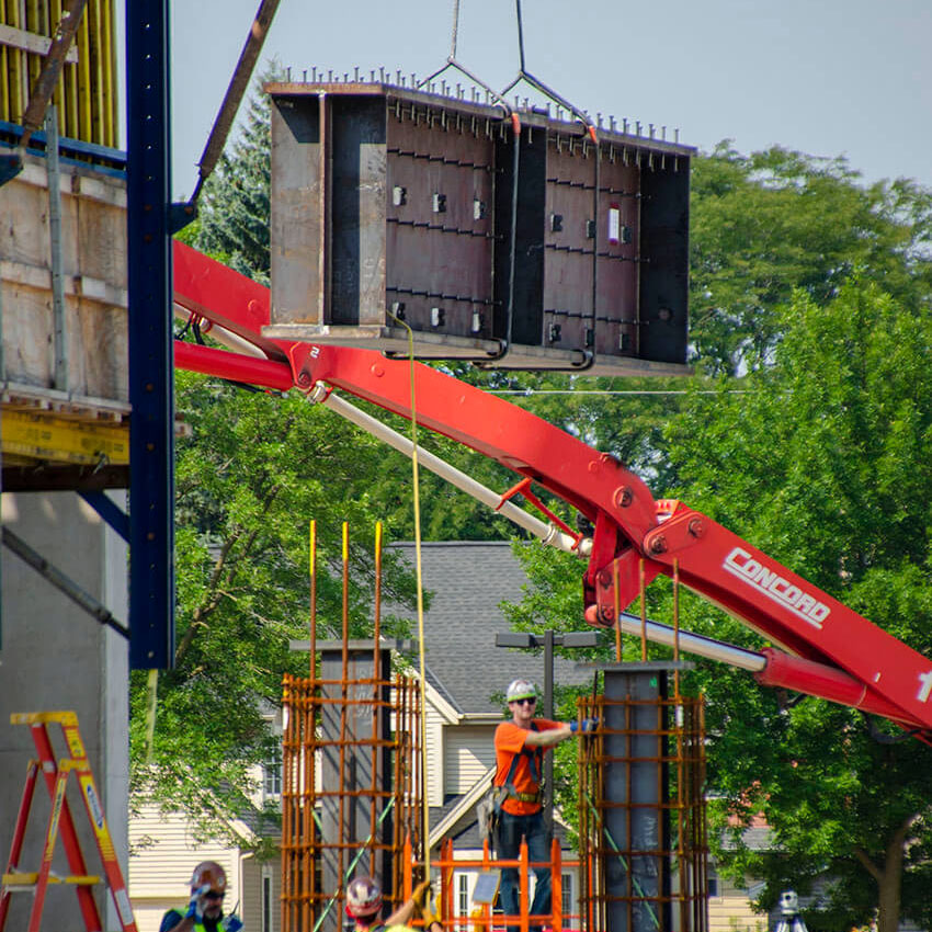 girder beam install